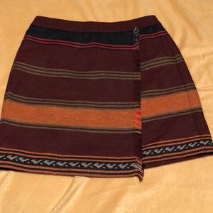Loft women’s petite Navajo skirt